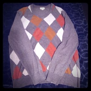 Men's Argyle Sweater